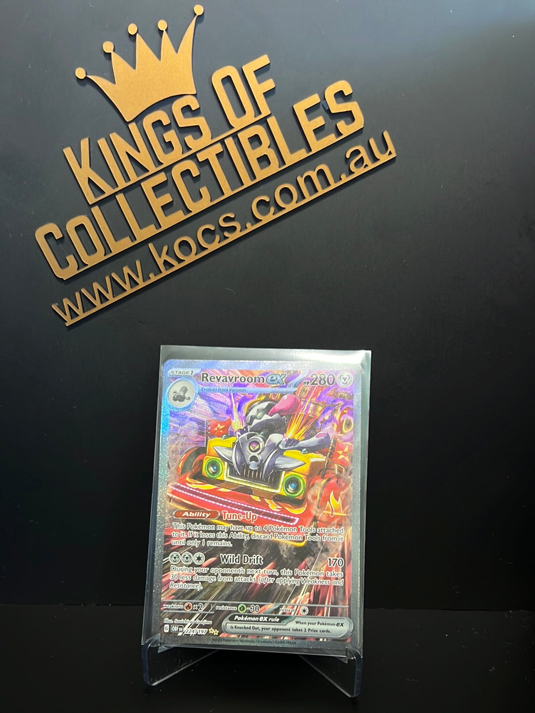 Pokemon TCG Scarlet & Violet - Obsidian Flames Single Card 224 /197 R Kings of Collectibles Pokemon TCG Scarlet & Violet - Obsidian Flames Single Card 224 /197 R Kings of Collectibles