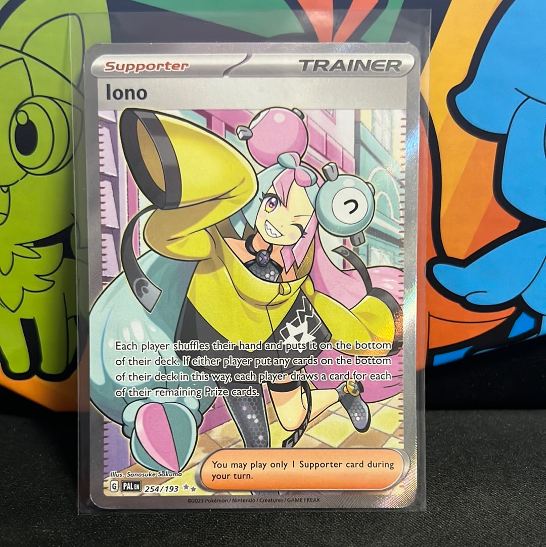 Pokemon TCG Scarlet & Violet - Paldea Evolved Single Card 254/193 Iono Kings of Collectibles Pokemon TCG Scarlet & Violet - Paldea Evolved Single Card 254/193 Iono Kings of Collectibles