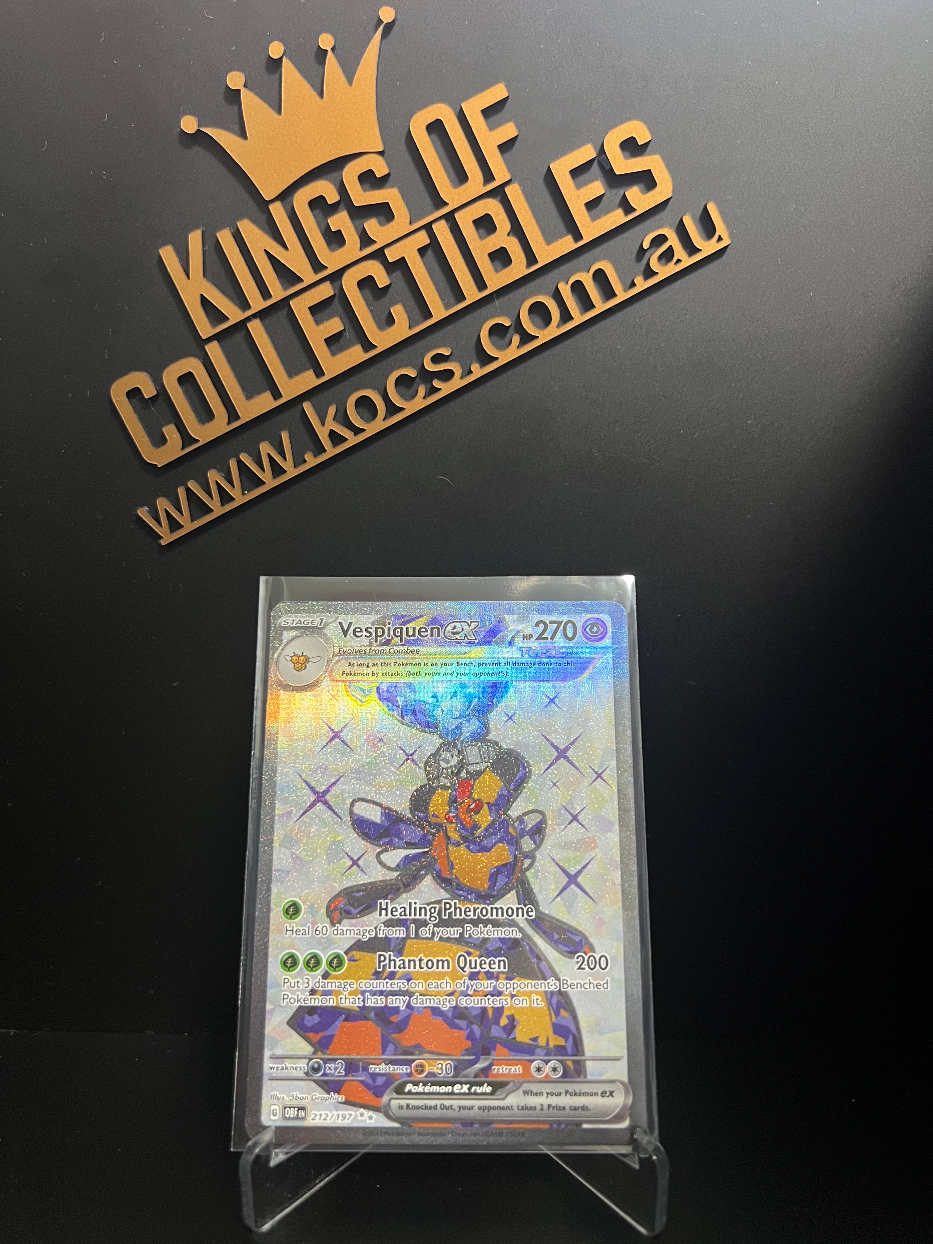 Pokemon TCG Scarlet & Violet - Obsidian Flames Single Card 212 /197 V Kings of Collectibles Pokemon TCG Scarlet & Violet - Obsidian Flames Single Card 212 /197 V Kings of Collectibles
