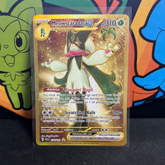 Pokemon TCG Scarlet & Violet - Paldea Evolved Single Card  271/193   Meowscarada ex