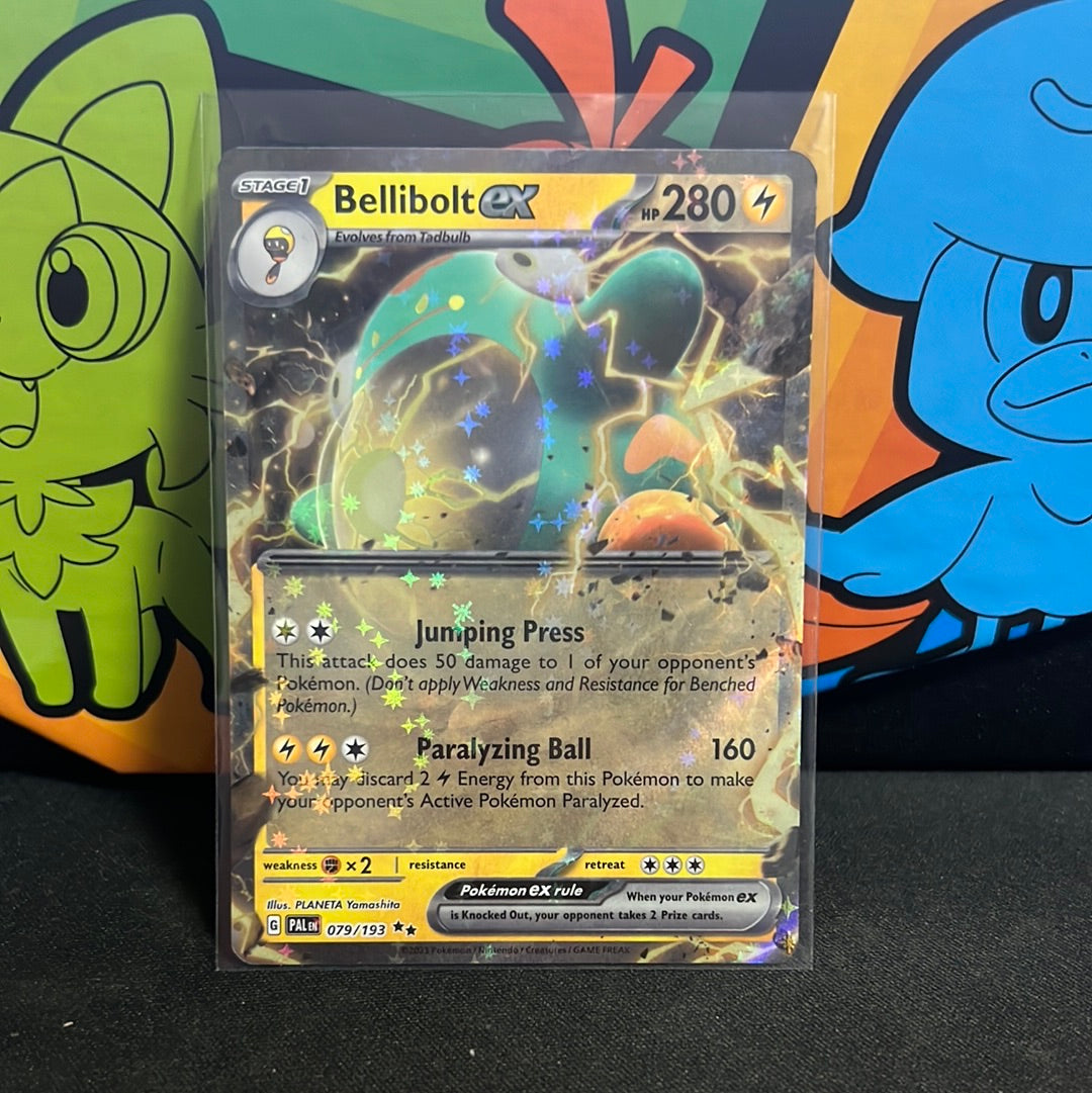 Pokemon TCG Scarlet & Violet - Paldea Evolved Single Card  079/193 Bellibolt ex