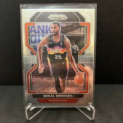 NBA PRIZM 2021-22  Base # 27 Mikal Bridges - Phoenix Suns