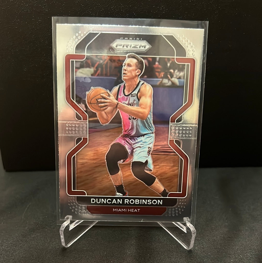 NBA PRIZM 2021-22  Base # 81 Duncan Robinson - Miami Heat