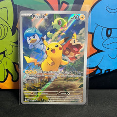 Pokemon TCG Scarlet & Violet - Paldea Evolved Single Card  027 Pikachu Promo