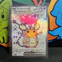 Pokemon TCG Scarlet & Violet - Paldea Evolved Single Card  239/193 Dedenne ex