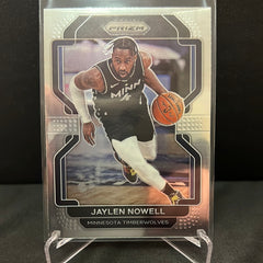 NBA PRIZM 2021-22  Base # 41 Jaylen Nowell - Minnesota Timberwolves