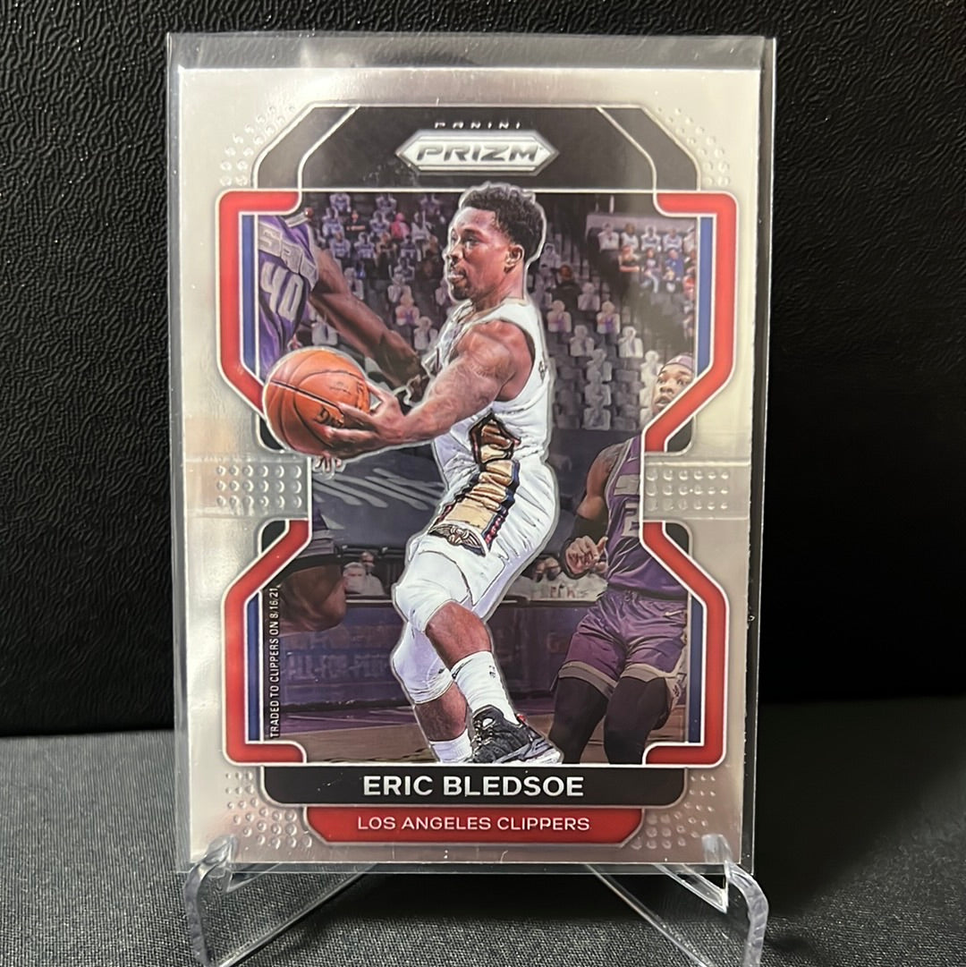 NBA PRIZM 2021-22  Base # 10 Eric Bledsoe - Los Angeles Clippers