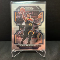 NBA PRIZM 2021-22  Base # 72 Donovan Mitchell - Utah Jazz