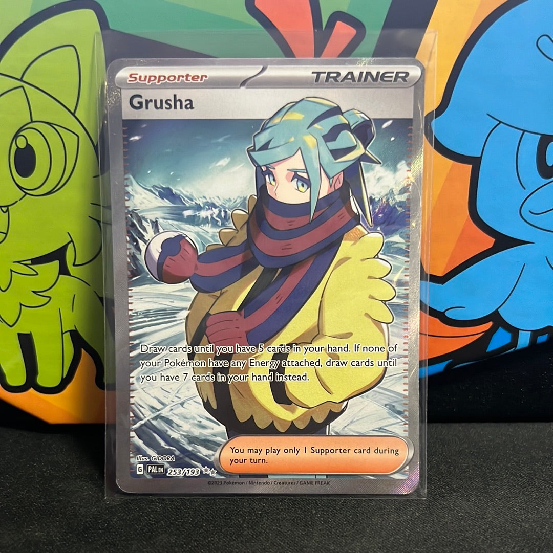 Pokemon TCG Scarlet & Violet - Paldea Evolved Single Card  253/193 Grusha