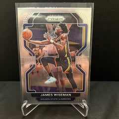 NBA PRIZM 2021-22  Base # 61 James Wiseman - Golden State Warriors