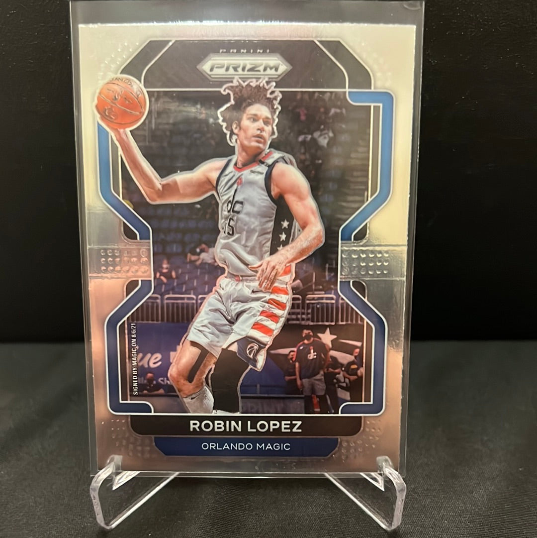 NBA PRIZM 2021-22  Base # 34 Robin Lopez - Orlando Magic