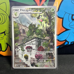 Pokemon TCG Scarlet & Violet - Paldea Evolved Single Card  197/193 Floragato