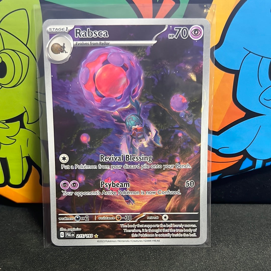 Pokemon TCG Scarlet & Violet - Paldea Evolved Single Card  215/193 Rabsca