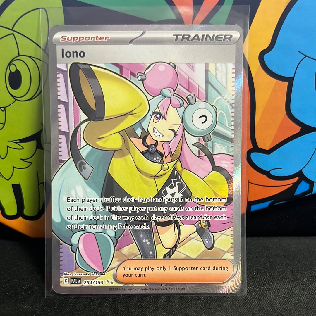 Pokemon TCG Scarlet & Violet - Paldea Evolved Single Card  254/193 Iono