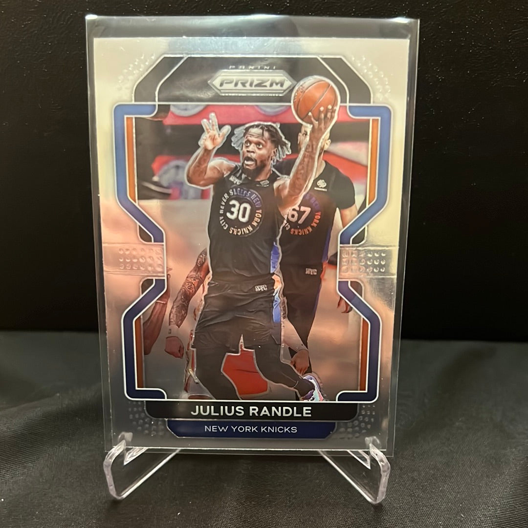 NBA PRIZM 2021-22  Base # 85 Julius Randle - New York Knicks