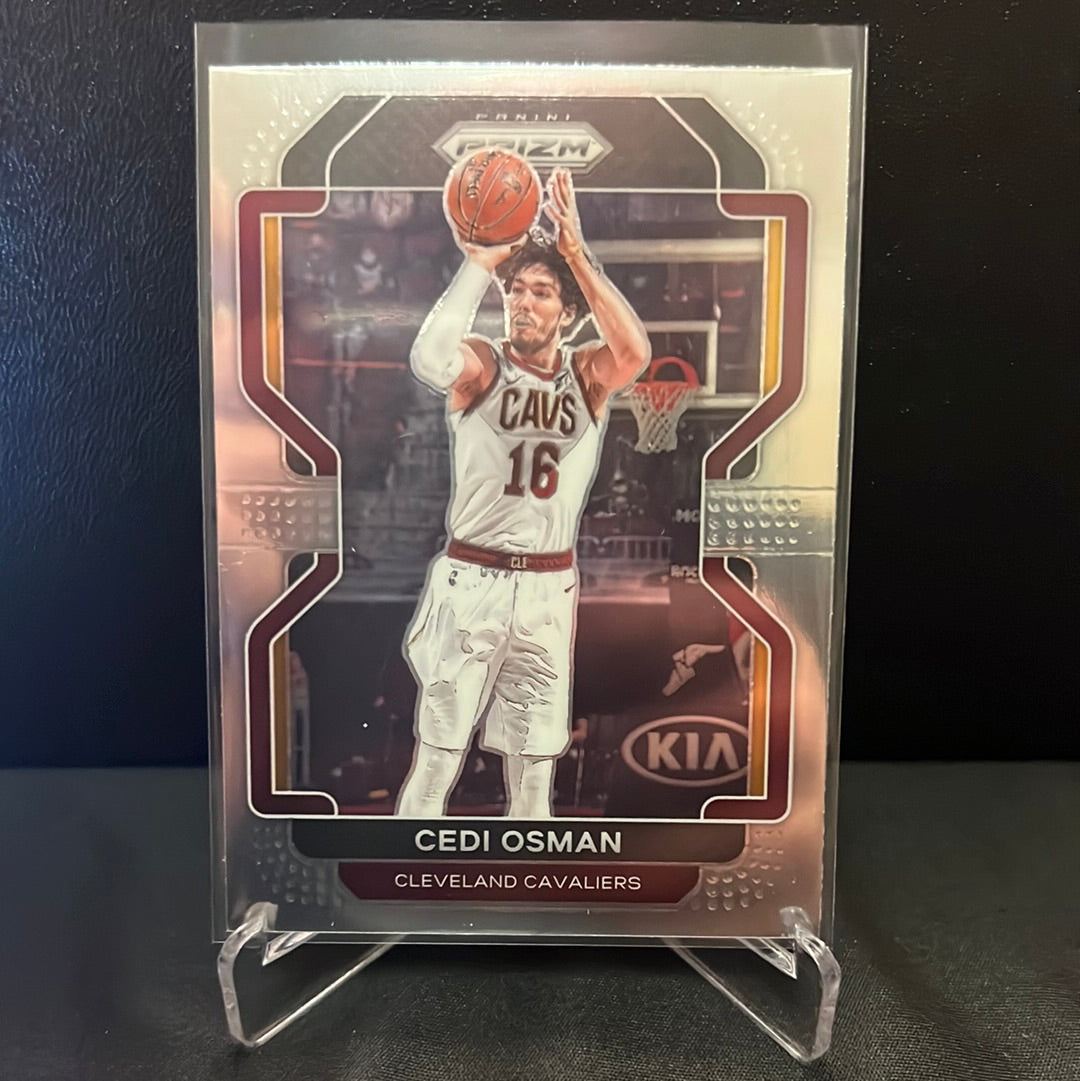 NBA PRIZM 2021-22  Base # 60 Cedi Osman - Cleveland Cavaliers