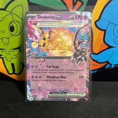 Pokemon TCG Scarlet & Violet - Paldea Evolved Single Card  093/193 Dedenne ex