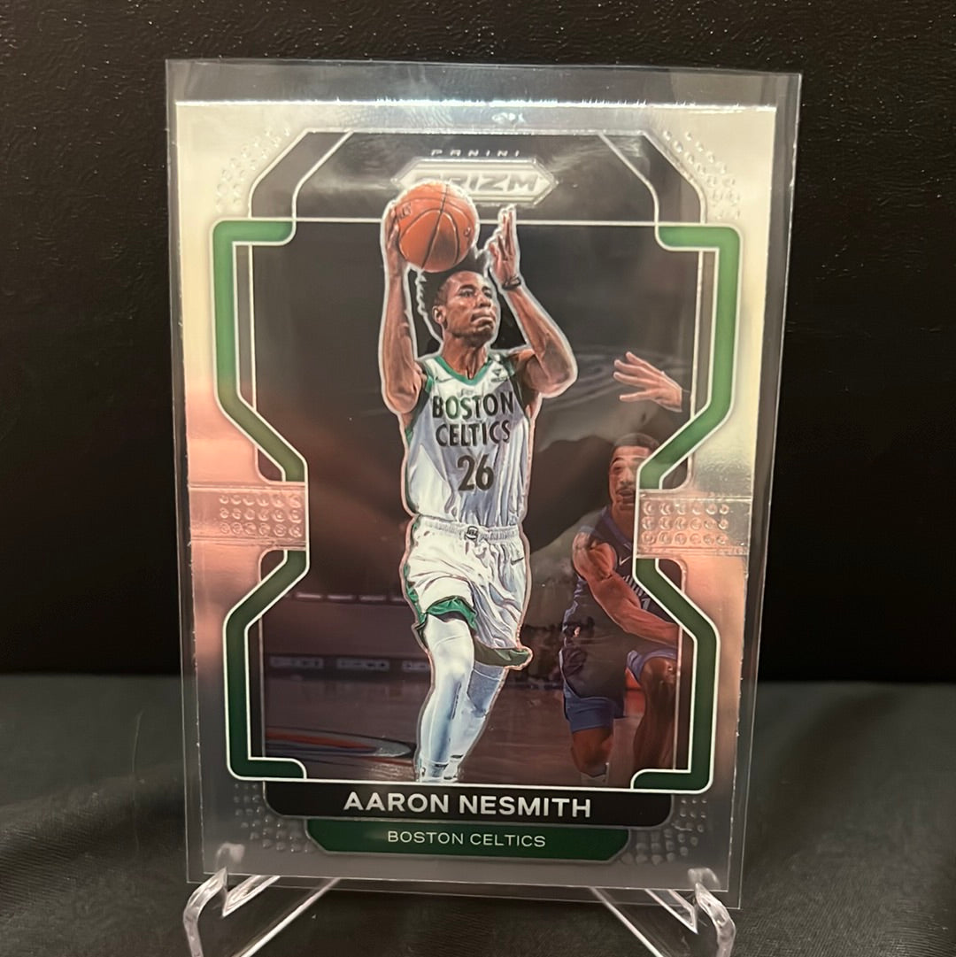 NBA PRIZM 2021-22  Base # 94 Aaron Nesmith - Boston Celtics