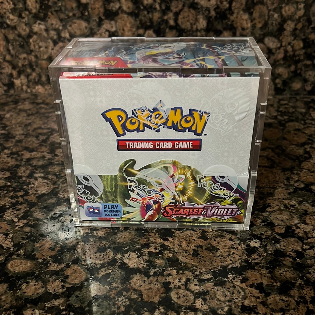 Pokemon Booster box Acrylic Hard Case 3mm Thick