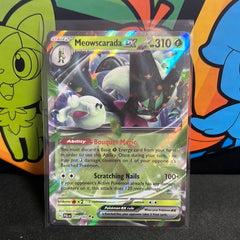 Pokemon TCG Scarlet & Violet - Paldea Evolved Single Card  015/193 Meowscarada ex