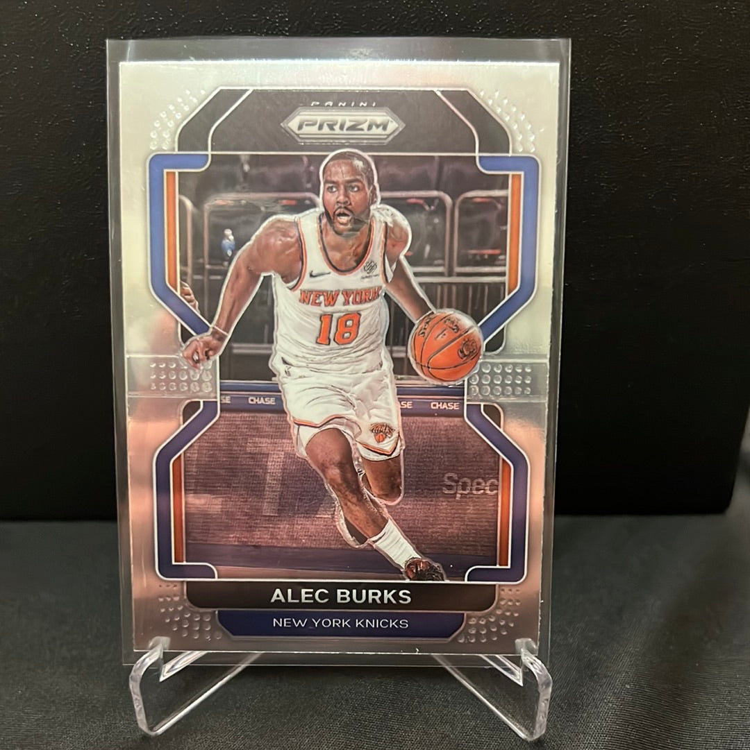 NBA PRIZM 2021-22  Base # 65 Alec Burks - New York Knicks