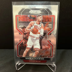 NBA PRIZM 2021-22  Base # 100 Nikola Vucevic - Chicago Bulls