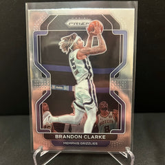 NBA PRIZM 2021-22  Base # 77 Brandon Clarke - Memphis Grizzlies