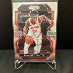 NBA PRIZM 2021-22  Base # 73 De'Andre Hunter - Atlanta Hawks