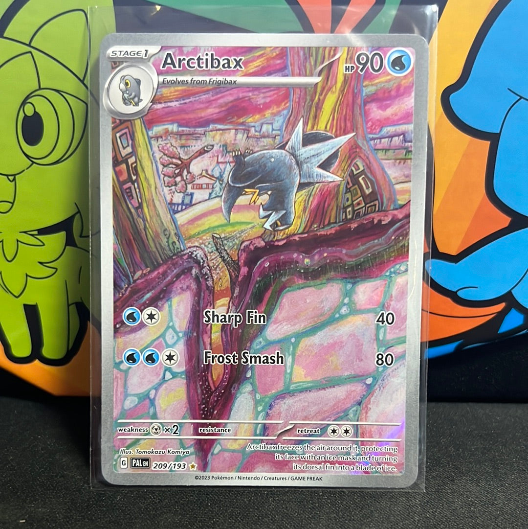 Pokemon TCG Scarlet & Violet - Paldea Evolved Single Card  209/193 Arctibax