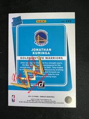 NBA Panini Donruss 2021-22 RC Card 240 Jonathan Kuminga - Golden State Warriors