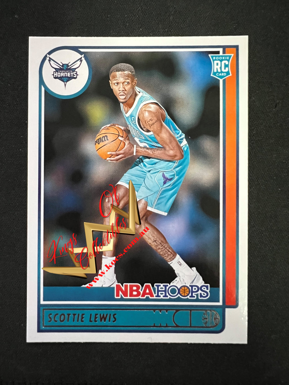 NBA Panini NBA Hoops 2021-22 Card 209 Scottie Lewis - Charlotte Hornets