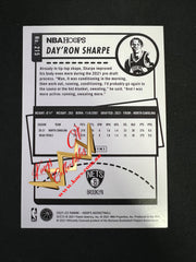 NBA Panini NBA Hoops 2021-22 Card 215 Day'Ron Sharpe - Brooklyn Nets