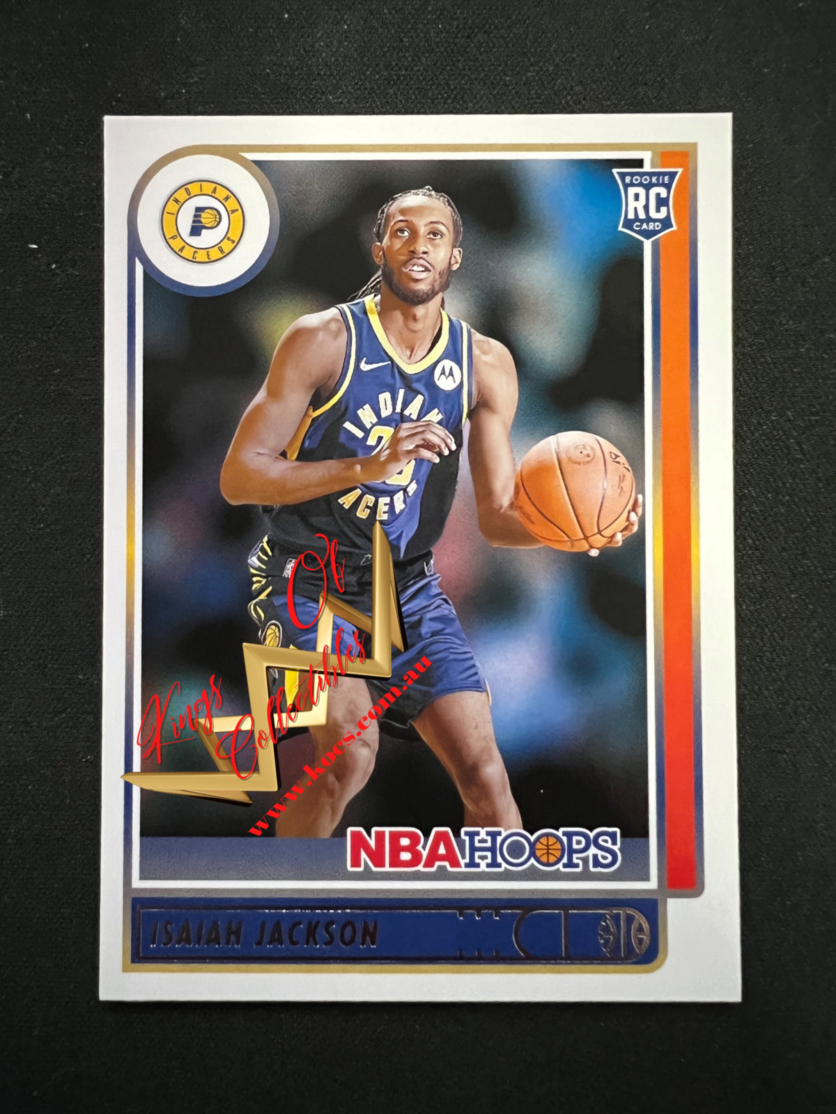 NBA Panini NBA Hoops 2021-22 Card 223 Isaiah Jackson - Indiana Pacers