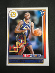 NBA Panini NBA Hoops 2021-22 Card 223 Isaiah Jackson - Indiana Pacers