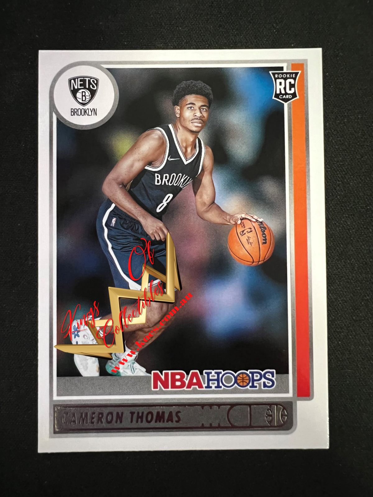 NBA Panini NBA Hoops 2021-22 Card 231 Cameron Thomas - Brooklyn Nets