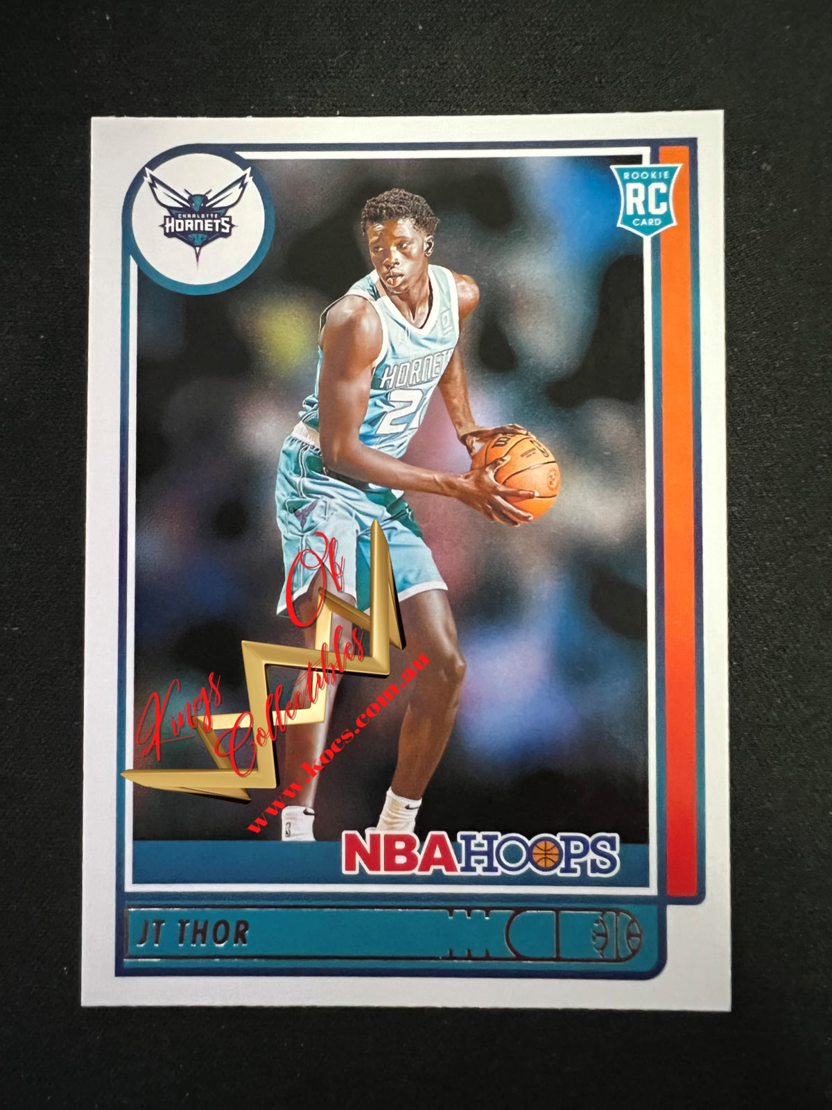 NBA Panini NBA Hoops 2021-22 Card 244 JT Thor - Charlotte Hornets