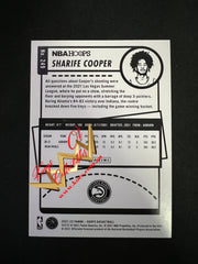 NBA Panini NBA Hoops 2021-22 Card 249 Sharife Cooper - Atlanta Hawks