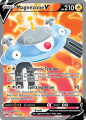 Pokemon TCG Sword & Shield - Lost Origins Single Card175/196   Magnezone V 