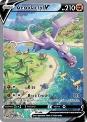 Pokemon TCG Sword & Shield - Lost Origins Single Card180/196   Aerodactyl V 