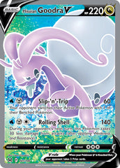 Pokemon TCG Sword & Shield - Lost Origins Single Card 187/196   Hisuian Goodra V 