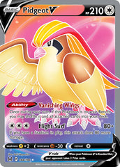 Pokemon TCG Sword & Shield - Lost Origins Single Card188/196   Pidgeot V 