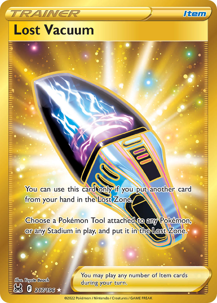 Pokemon TCG Sword & Shield - Lost Origins Single Card217/196   Lost Vacuum 