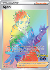 Pokemon TCG Sword & Shield - Pokemon GO Single Card 085/078   Spark 