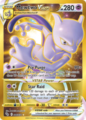 Pokemon TCG Sword & Shield - Pokemon GO Single Card 086/078  Mewtwo VSTAR 