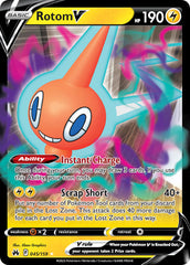 Pokemon TCG Sword & Shield - Crown Zenith Single Card Rotom V 045/159