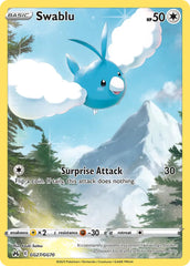 Pokemon TCG Sword & Shield - Crown Zenith Single Card Swablu GG27/GG70