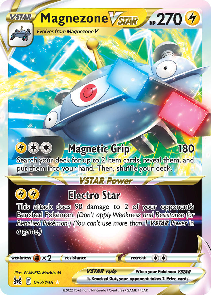 Pokemon TCG Sword & Shield - Lost Origins Single Card  057/196 Magnezone VSTAR