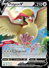 Pokemon TCG Sword & Shield - Lost Origins Single Card  137/196 Pigeot V