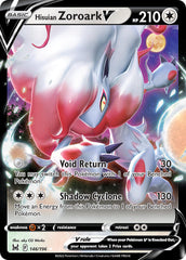 Pokemon TCG Sword & Shield - Lost Origins Single Card  146/196 Hisuian Zoroark V
