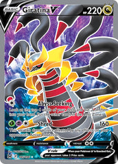 Pokemon TCG Sword & Shield - Lost Origins Single Card  185/196 Giratina V Full Art